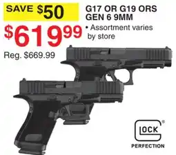 Dunham's Sports G17 OR G19 ORS GEN 6 9MM offer
