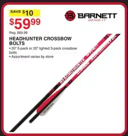 Dunham's Sports HEADHUNTER CROSSBOW BOLTS offer