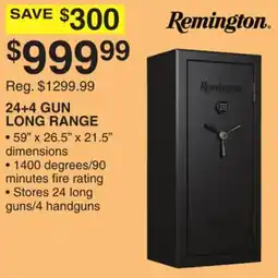 Dunham's Sports REMINGTON 24+4 GUN LONG RANGE offer