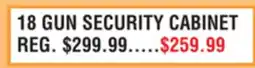 Dunham's Sports 18 GUN SECURITY CABINET offer