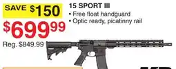 Dunham's Sports 15 SPORT III offer