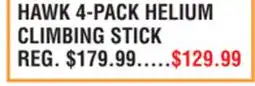Dunham's Sports HAWK 4-PACK HELIUM CLIMBING STICK offer