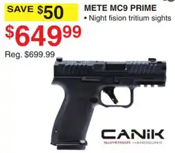 Dunham's Sports CANIK METE MC9 PRIME offer