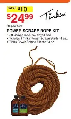 Dunham's Sports POWER SCRAPE ROPE KIT offer