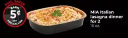 Hy-Vee Mia italian lasagna dinner offer