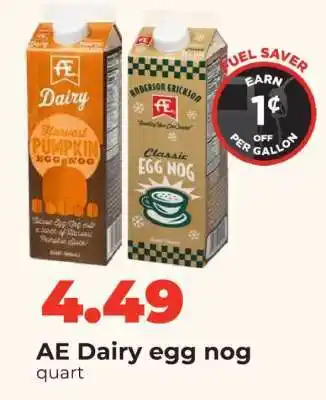 AE Dairy egg nog
