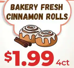 Hy-Vee Bakery Fresh Cinnamon Rolls offer