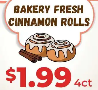 Bakery Fresh Cinnamon Rolls