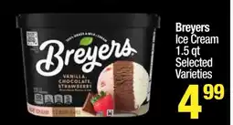 Super King Markets Breyers Ice Cream offer