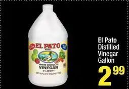 Super King Markets El Pato Distilled Vinegar Gallon offer