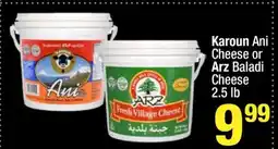Super King Markets Karoun Ani Cheese or Arz Baladi Cheese offer