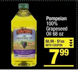 Super King Markets Pompeian 100% Grapeseed Oil 68 oz offer