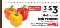 ShopRite HotHouse Bell Peppers offer