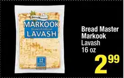 Super King Markets Bread Master Markook Lavash offer