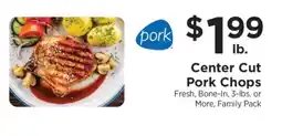 ShopRite Center-Cut Pork Chops offer