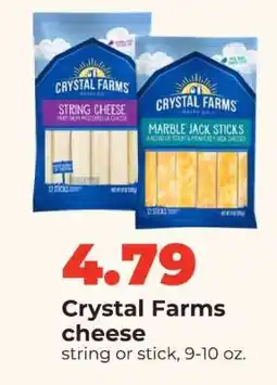 Hy-Vee Crystal Farms cheese offer