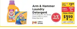 ShopRite Arm & Hammer Laundry Detergent offer