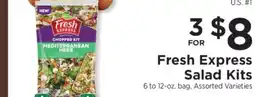 ShopRite Fresh Express Salad Kits offer