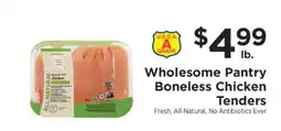 ShopRite Wholesome Pantry Boneless Chicken Tenders offer