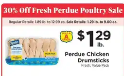ShopRite Perdue Chicken Drumsticks offer