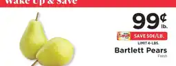 ShopRite Bartlett Pears offer