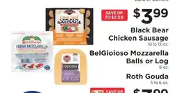ShopRite Black Bear Chicken Sausage offer