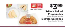 ShopRite 3-Pack Baked Empanadas offer