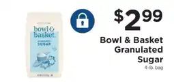 ShopRite Bowl & Basket Granulated Sugar offer