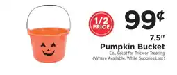 ShopRite Pumpkin Bucket offer