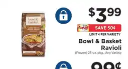 ShopRite Bowl & Basket Ravioli offer