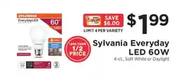 ShopRite Sylvania Everyday LED 60W offer