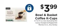 ShopRite Bowl & Basket Coffee K-Cups offer