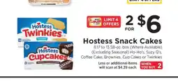 ShopRite Hostess Snack Cakes offer