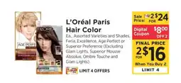 ShopRite L’Oréal Paris Hair Color offer