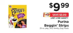 ShopRite Purina Beggin' Strips offer