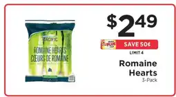 ShopRite Romaine Hearts offer
