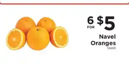 ShopRite Navel Oranges offer