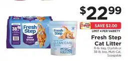 ShopRite Fresh Step Cat Litter offer