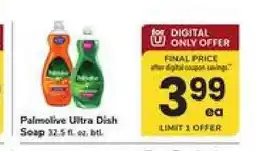 Safeway Palmolive Ultra Dish Soap offer