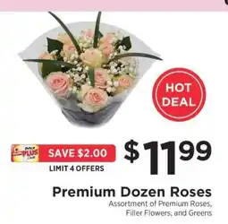 ShopRite Premium Dozen Roses offer