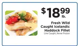 ShopRite Fresh Wild Caught Icelandic Haddock Fillet offer