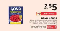 ShopRite Goya Beans offer