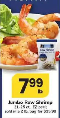 Safeway Jumbo Raw Shrimp offer