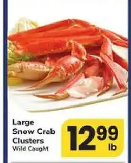 Safeway Large Snow Crab Clusters offer