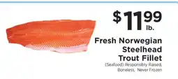 ShopRite Fresh Norwegian Steelhead Trout Fillet offer