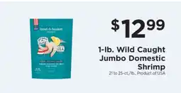 ShopRite Bowl & Basket Wild Caught Jumbo Domestic Shrimp offer