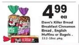 Safeway Dave's Killer Bread offer