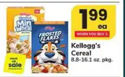 Safeway Kellogg's Cereal offer