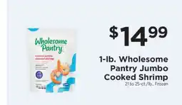 ShopRite Wholesome Pantry Jumbo Cooked Shrimp offer