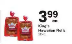 Safeway King's Hawaiian Rolls offer